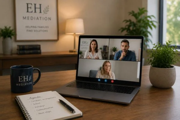 child access mediation Belper online meeting.